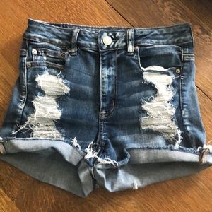 American Eagle Sz 8 Denim Shorts